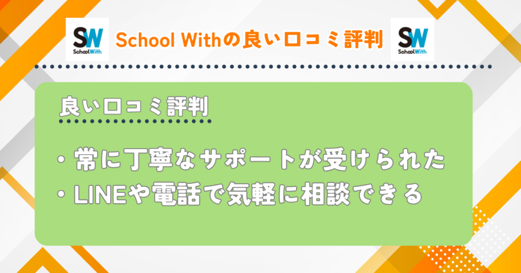 School With 良い口コミ評判
